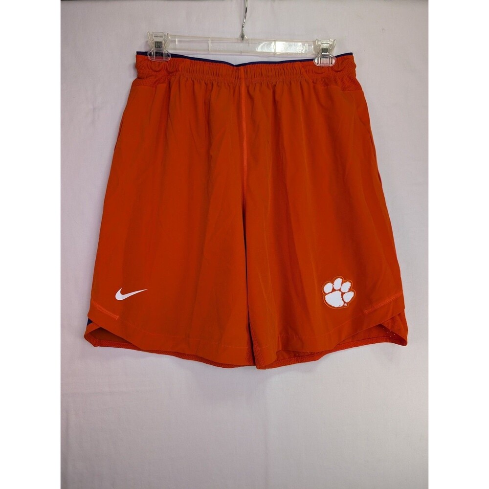 Clemson Tigers Shorts Mens XL Orange NCAA Football Nike Dri Fit Athletic